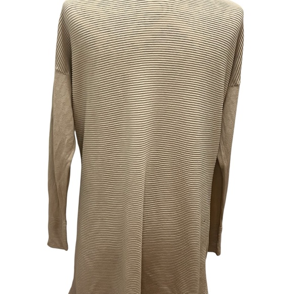 ✨ Cozy Neutral Ribbed Open-Front Cardigan ✨ - Picture 4 of 6